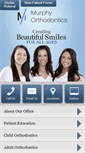 Mobile Screenshot of murphyorthodontics.com